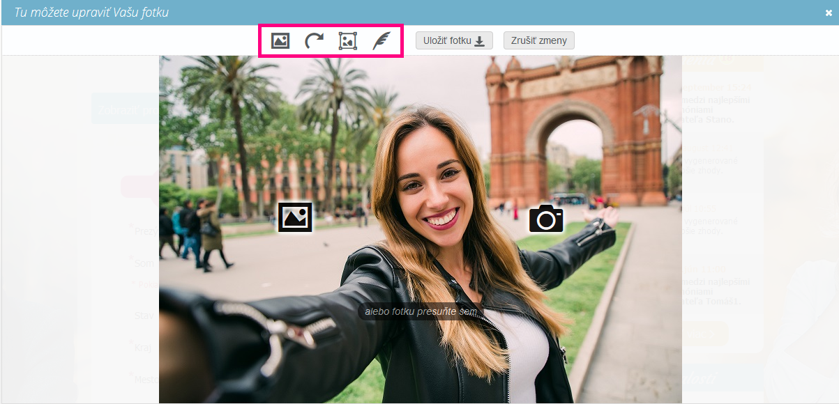 Zoznamka profilové fotografie